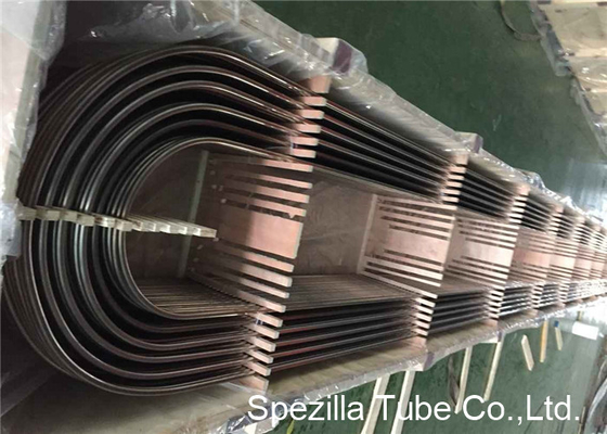 China Tubos industriais aliviados esforço OD 5/8&quot; do permutador de calor da tubulação ASTM A213 TP304 da curvatura de U X 0,065&quot; fornecedor