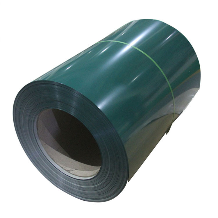 Bobina de aço revestida da cor de aço verde da bobina 0.5mmx1300mm Z100 Z150 de Ppgi